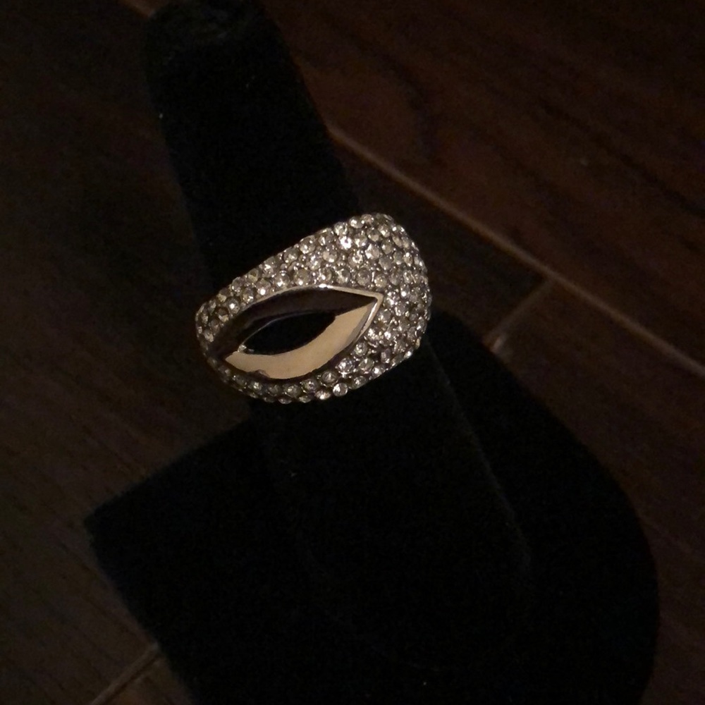 Stainless steel cz ring